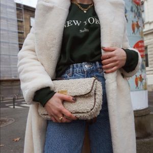 Zara effect shoulder bag bloggers favorite